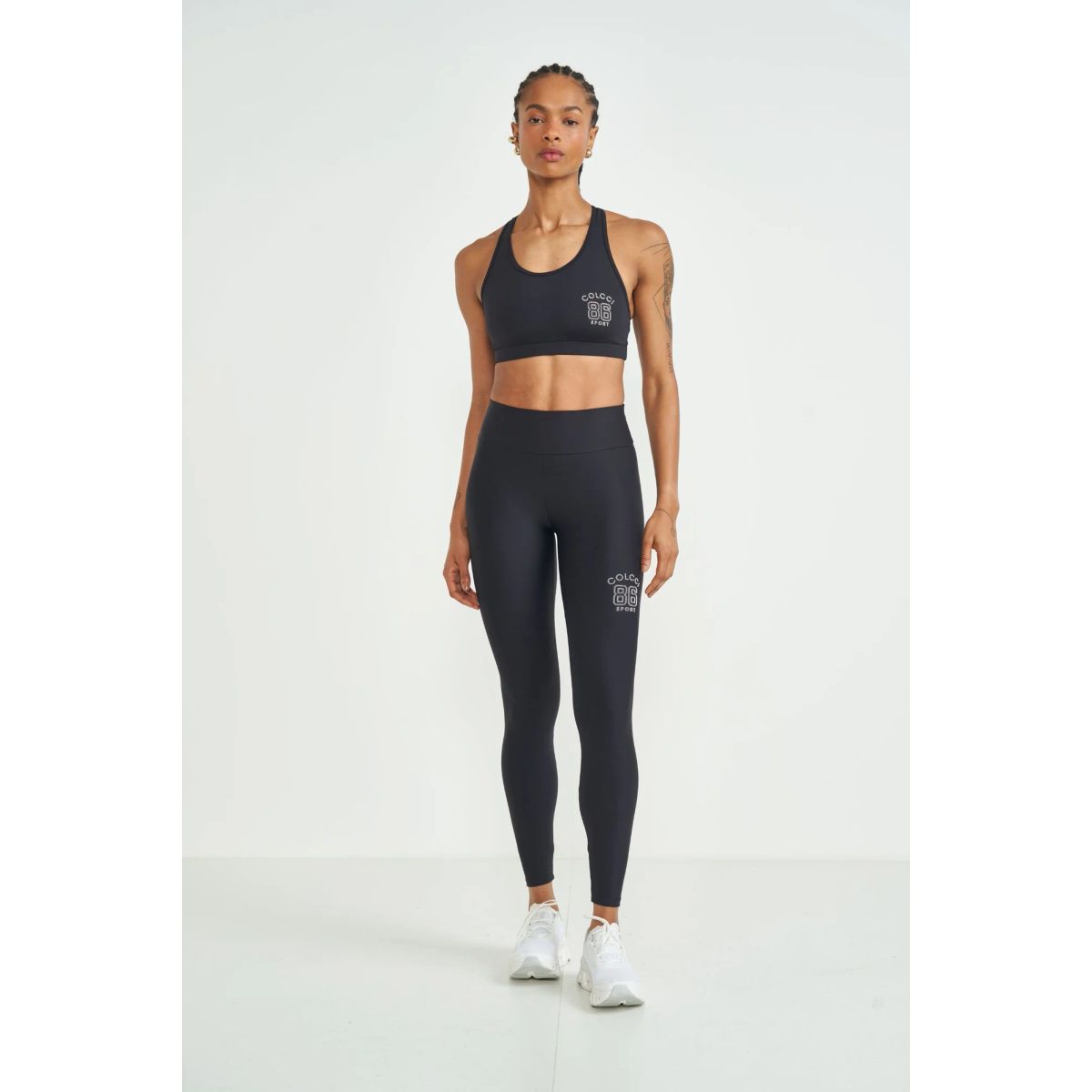 COLCCI - Conjunto Deportivo Top + Calza Legging Colcci Sport