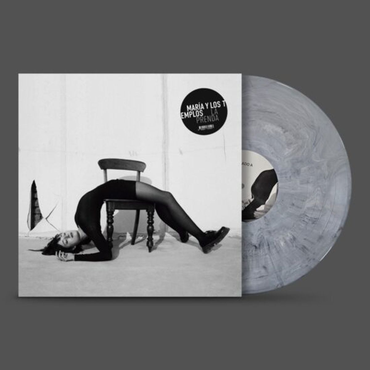 GENERICO - María Y Los Templos - La Prenda - Vinilo Cloudy Grey Marbled