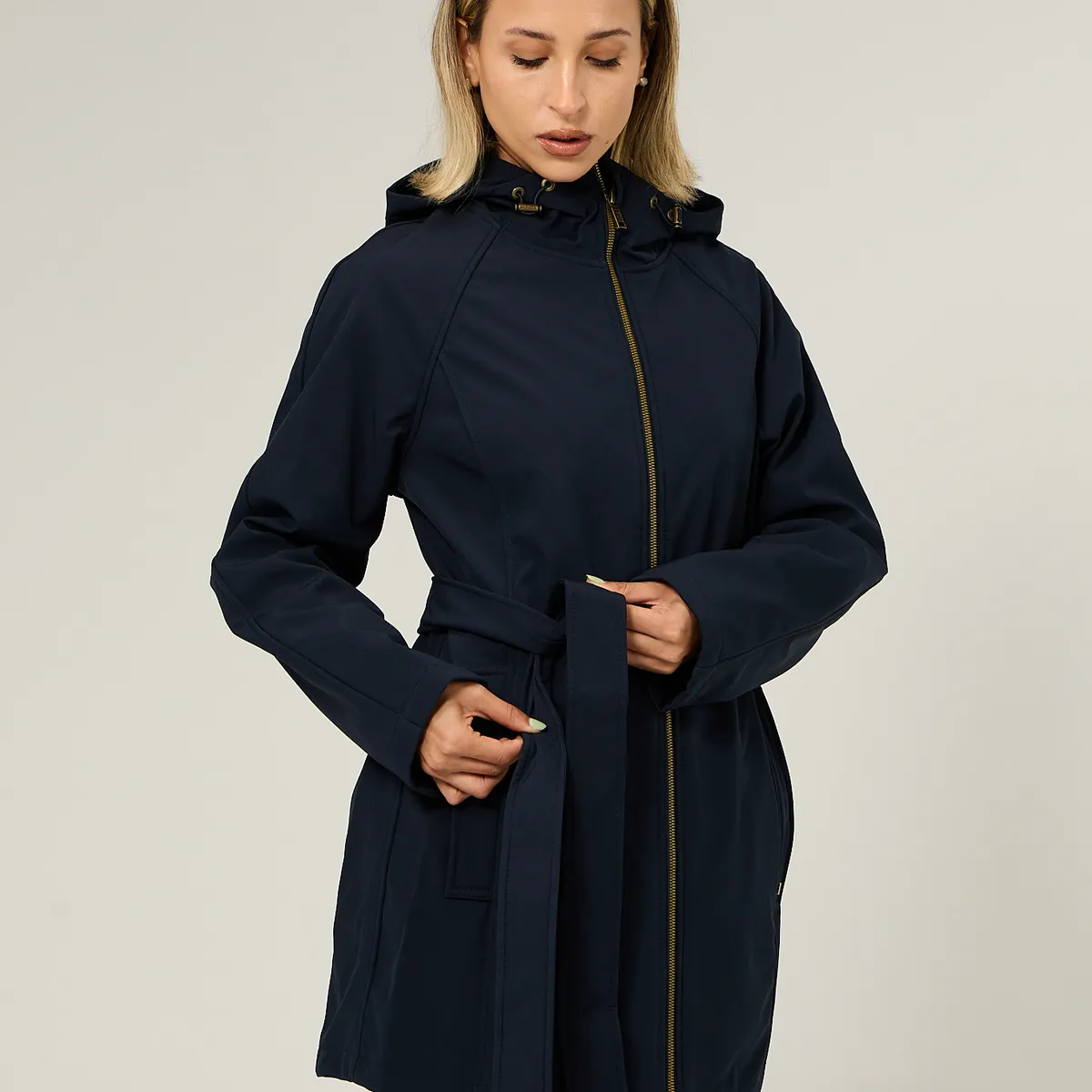 TOMMY HILFIGER - Chaqueta Softshell Solid Azul Tommy Hilfiger