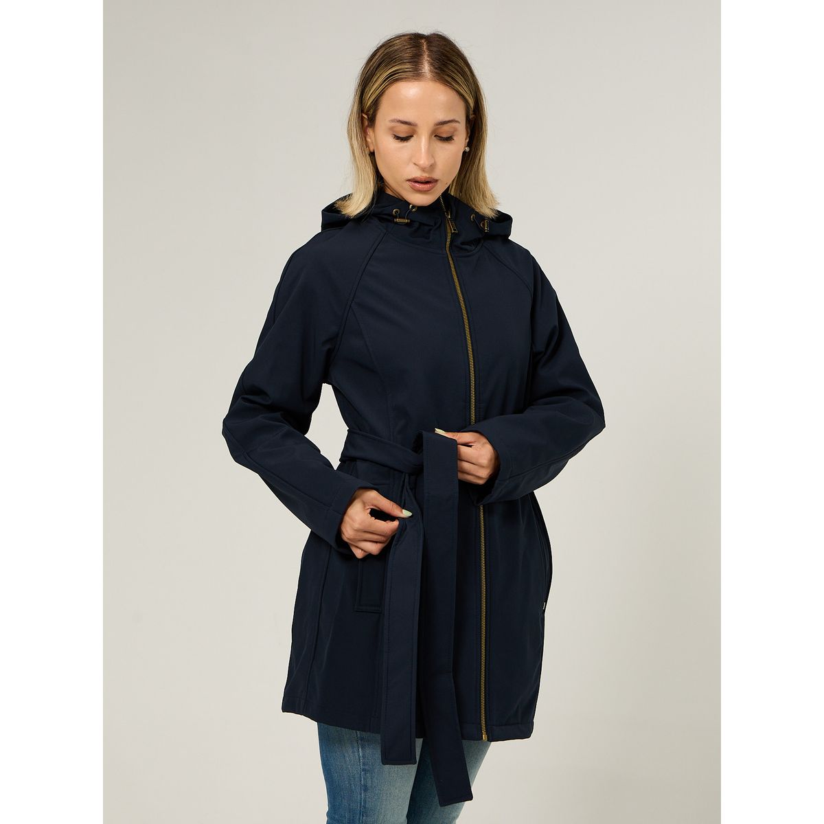 TOMMY HILFIGER - Chaqueta Softshell Solid Azul Tommy Hilfiger
