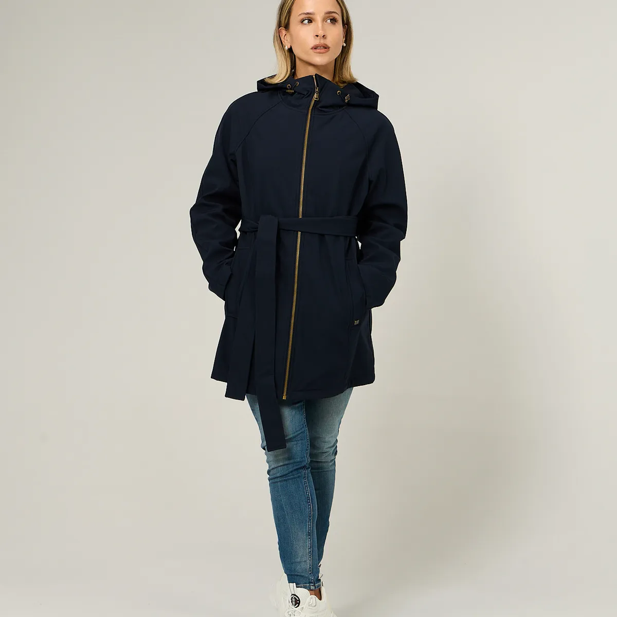 TOMMY HILFIGER - Chaqueta Softshell Solid Azul Tommy Hilfiger