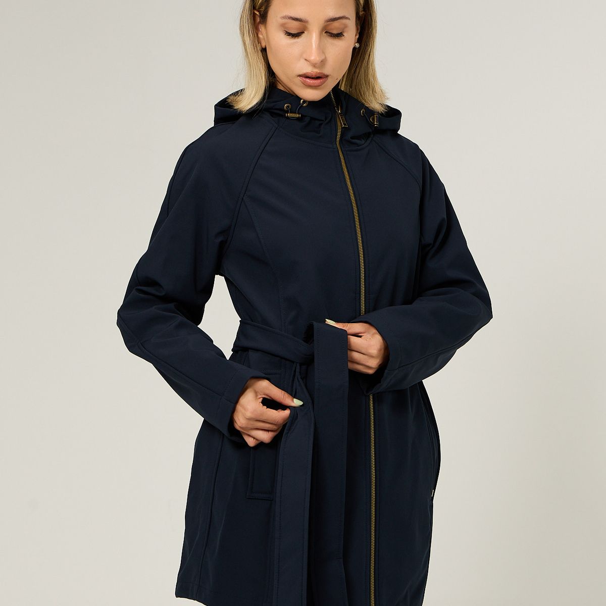 TOMMY HILFIGER - Chaqueta Softshell Solid Azul Tommy Hilfiger
