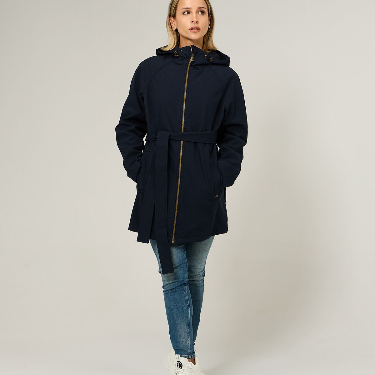TOMMY HILFIGER - Chaqueta Softshell Solid Azul Tommy Hilfiger