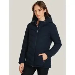 TOMMY HILFIGER - Parka Ligera Acolchada Azul