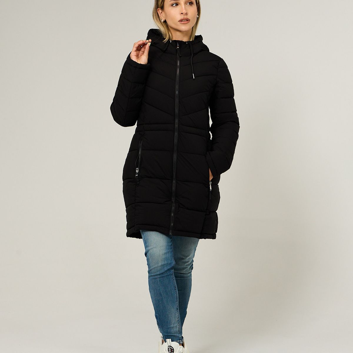 TOMMY HILFIGER - Parka Packable Acolchada Negro Tommy Hilfiger