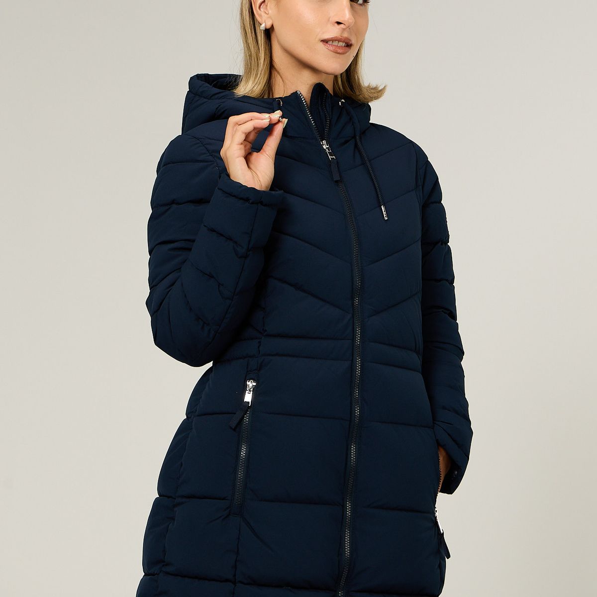 TOMMY HILFIGER - Parka Packable Acolchada Azul Tommy Hilfiger