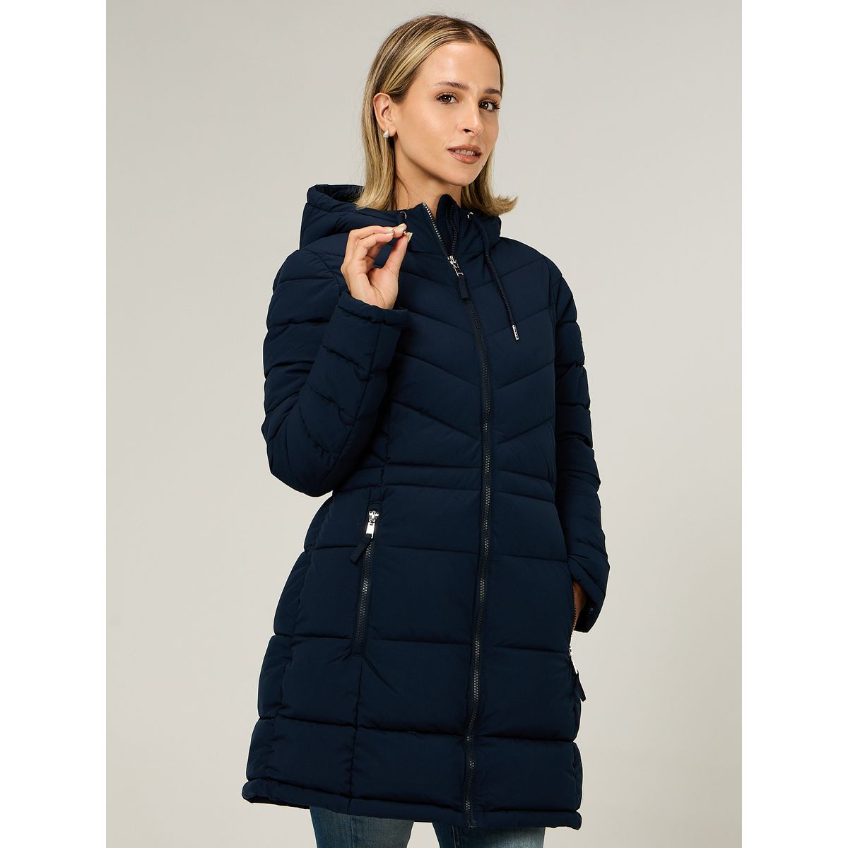 TOMMY HILFIGER - Parka Packable Acolchada Azul Tommy Hilfiger