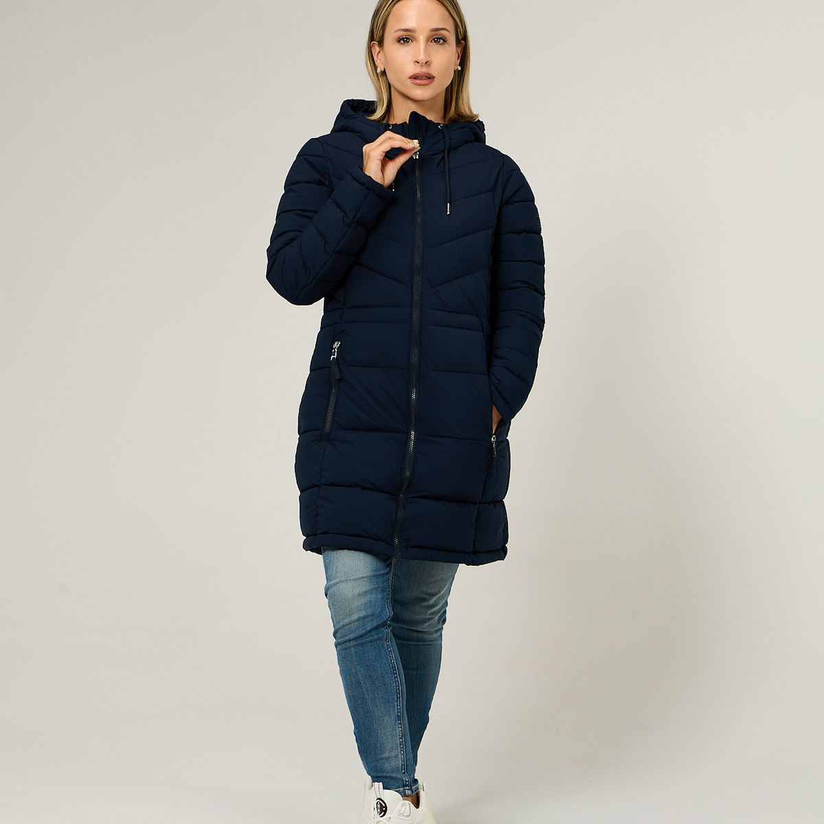 TOMMY HILFIGER - Parka Packable Acolchada Azul Tommy Hilfiger