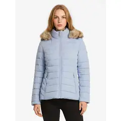 TOMMY HILFIGER - Parka Puffer Acolchada Celeste
