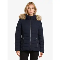 TOMMY HILFIGER - Parka Puffer Acolchada Azul