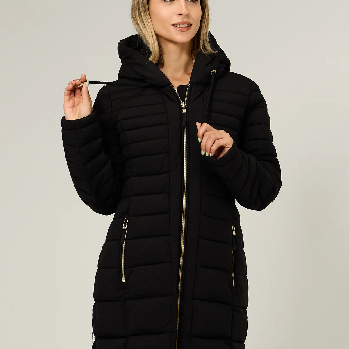 TOMMY HILFIGER - Parka Walker Packable Negro Tommy Hilfiger