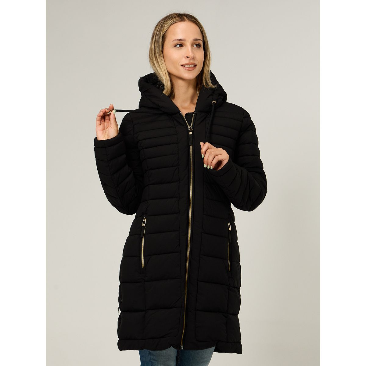 TOMMY HILFIGER - Parka Walker Packable Negro Tommy Hilfiger