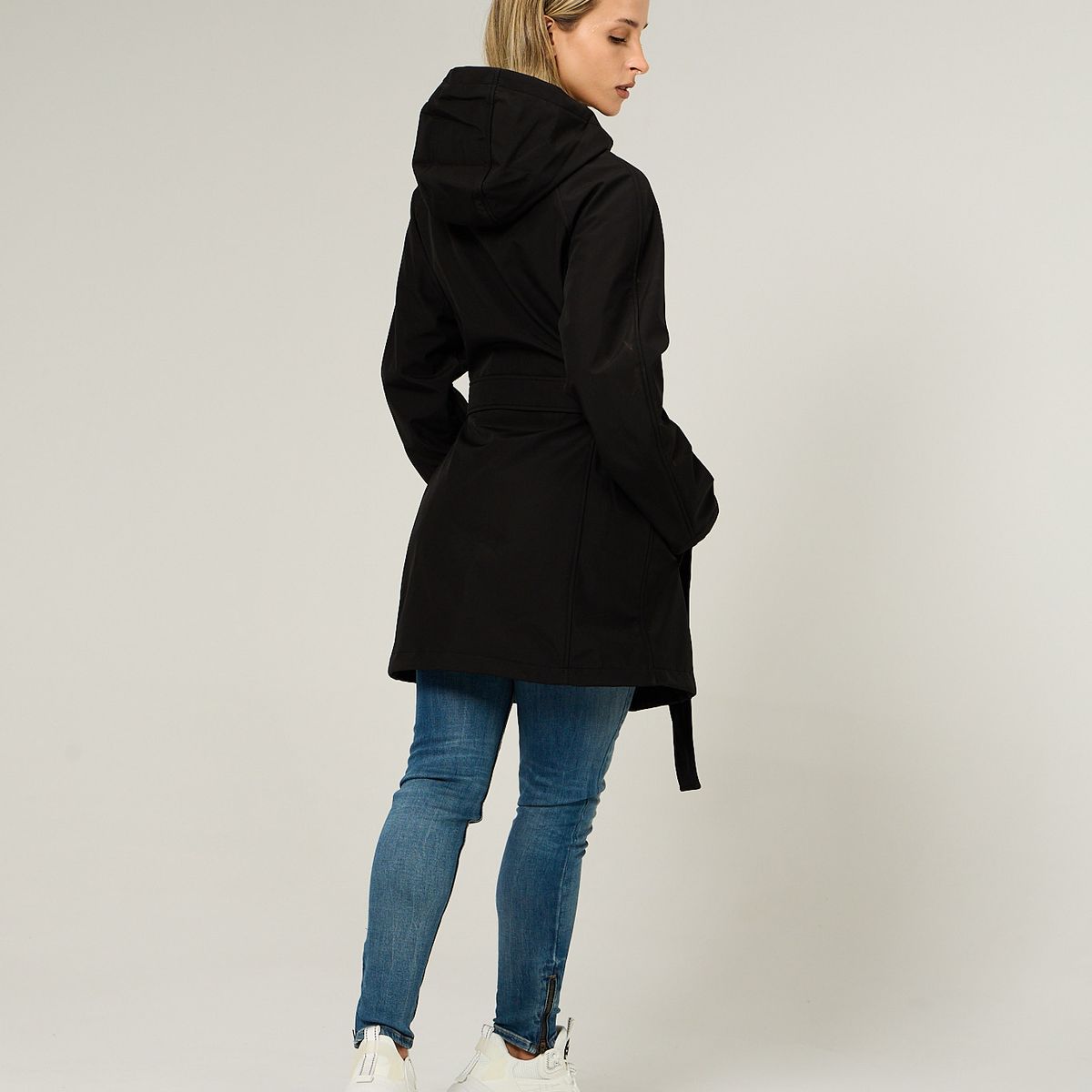 TOMMY HILFIGER - Chaqueta Softshell Solid Negro Tommy Hilfiger