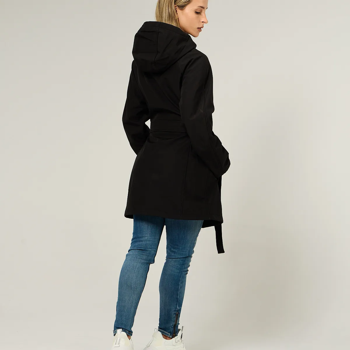 TOMMY HILFIGER - Chaqueta Softshell Solid Negro Tommy Hilfiger