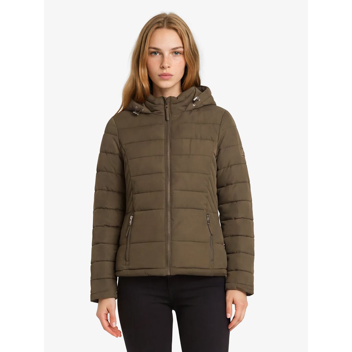 TOMMY HILFIGER - Parka Acolchada Solid Cafe Tommy Hilfiger