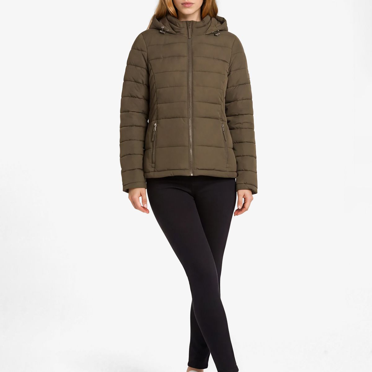 TOMMY HILFIGER - Parka Acolchada Solid Cafe Tommy Hilfiger