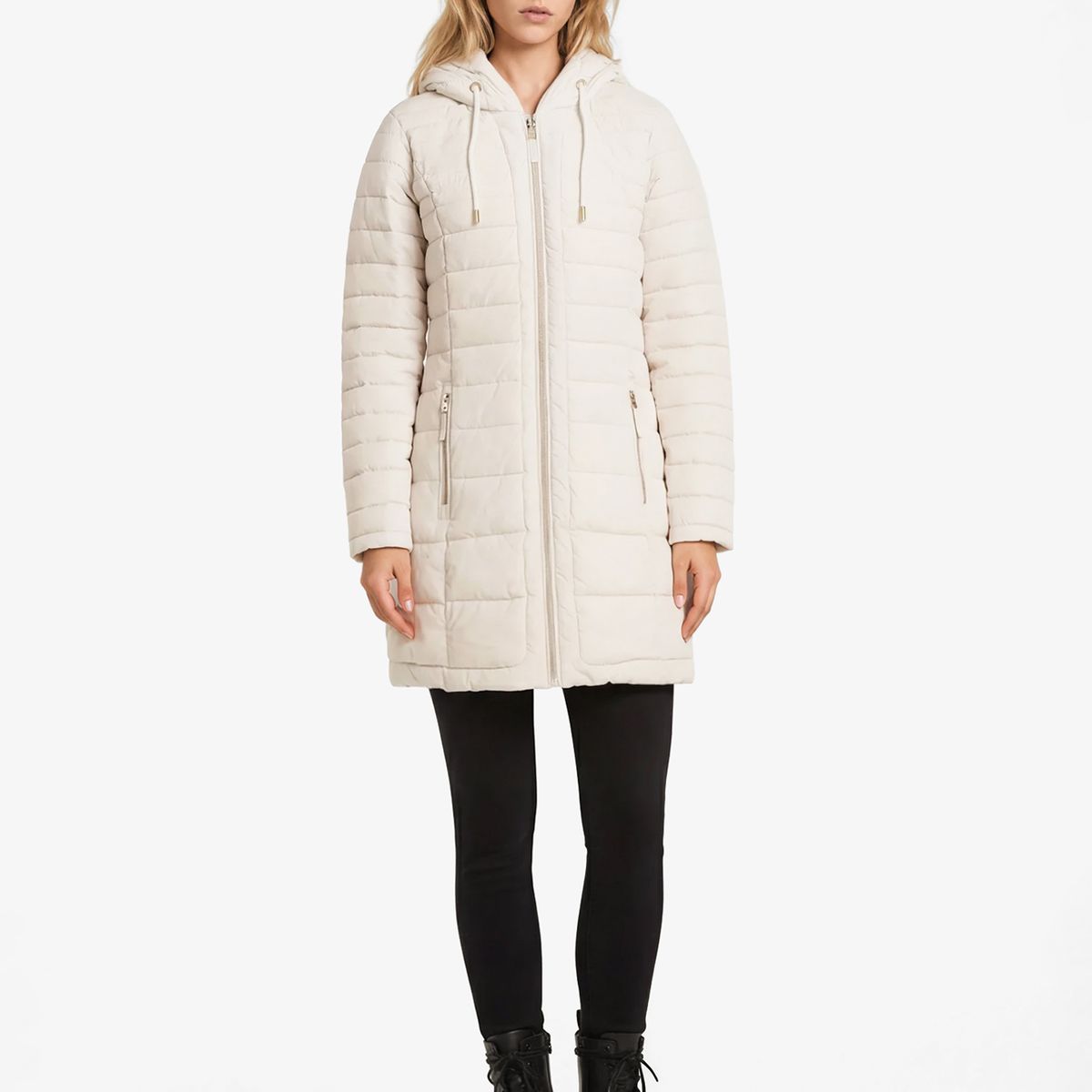 TOMMY HILFIGER - Parka Walker Packable Beige Tommy Hilfiger
