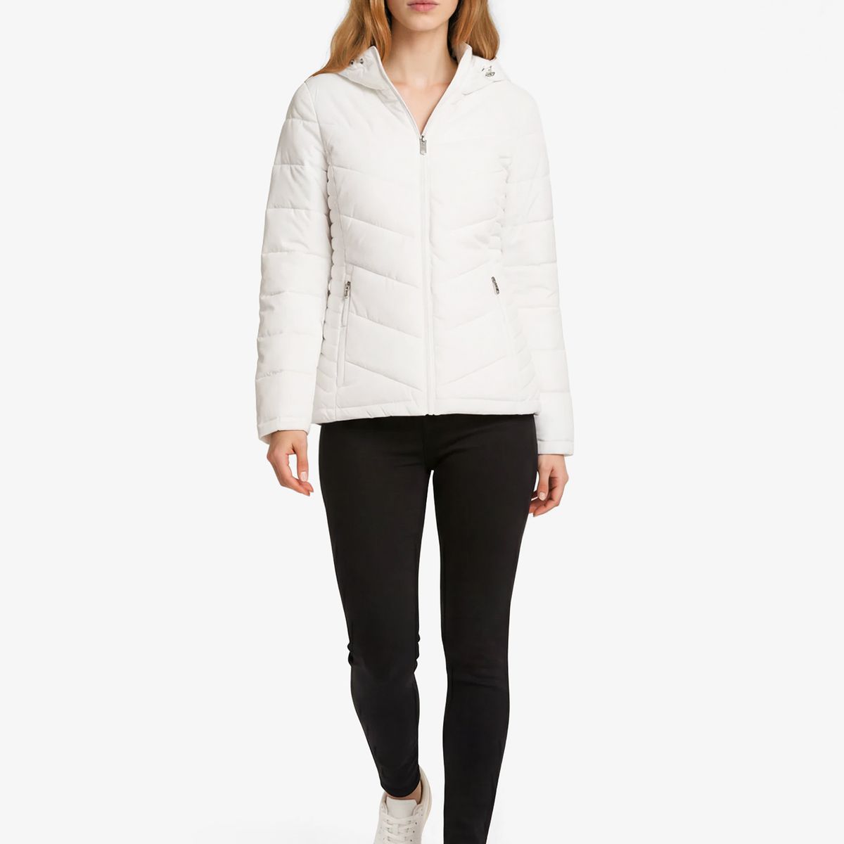 TOMMY HILFIGER - Parka Ligera Acolchada Blanco Tommy Hilfiger