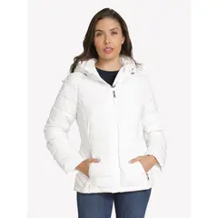 TOMMY HILFIGER - Parka Ligera Acolchada Blanco