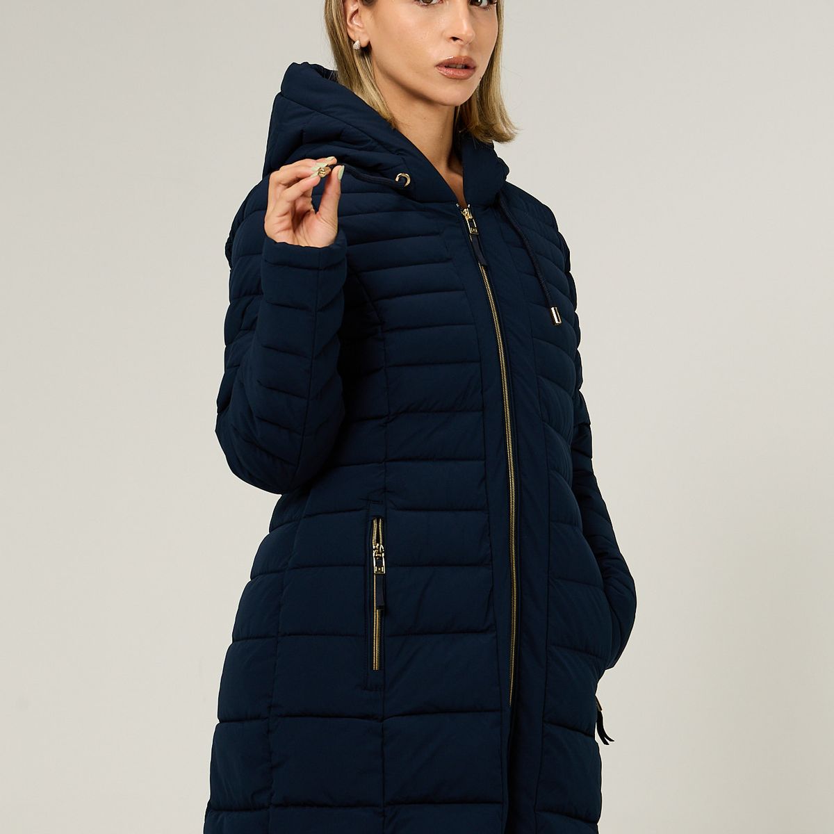 TOMMY HILFIGER - Parka Walker Packable Azul Tommy Hilfiger