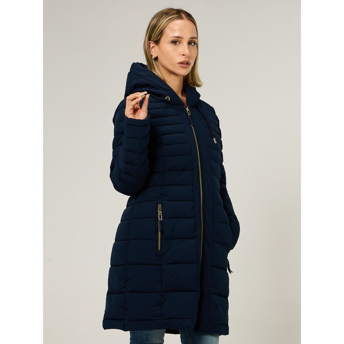 TOMMY HILFIGER - Parka Walker Packable Azul Tommy Hilfiger