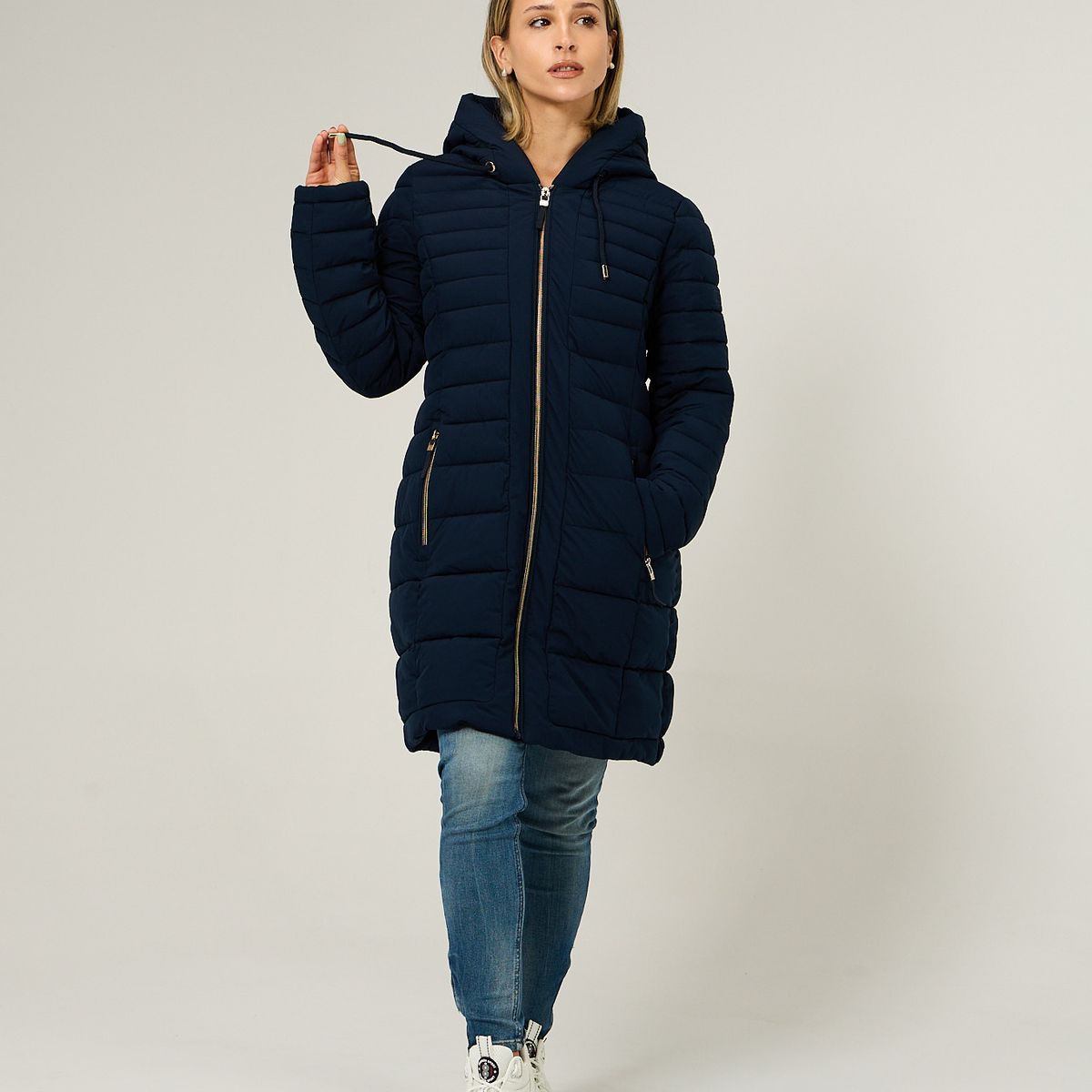TOMMY HILFIGER - Parka Walker Packable Azul Tommy Hilfiger