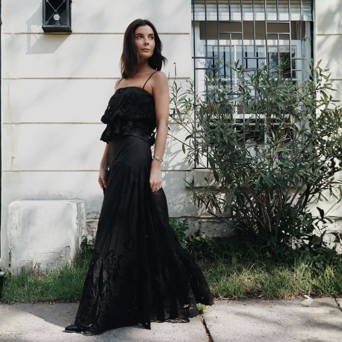 PADOVA - Falda Sydney Negro Mujer