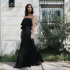PADOVA - Falda Sydney Negro Mujer