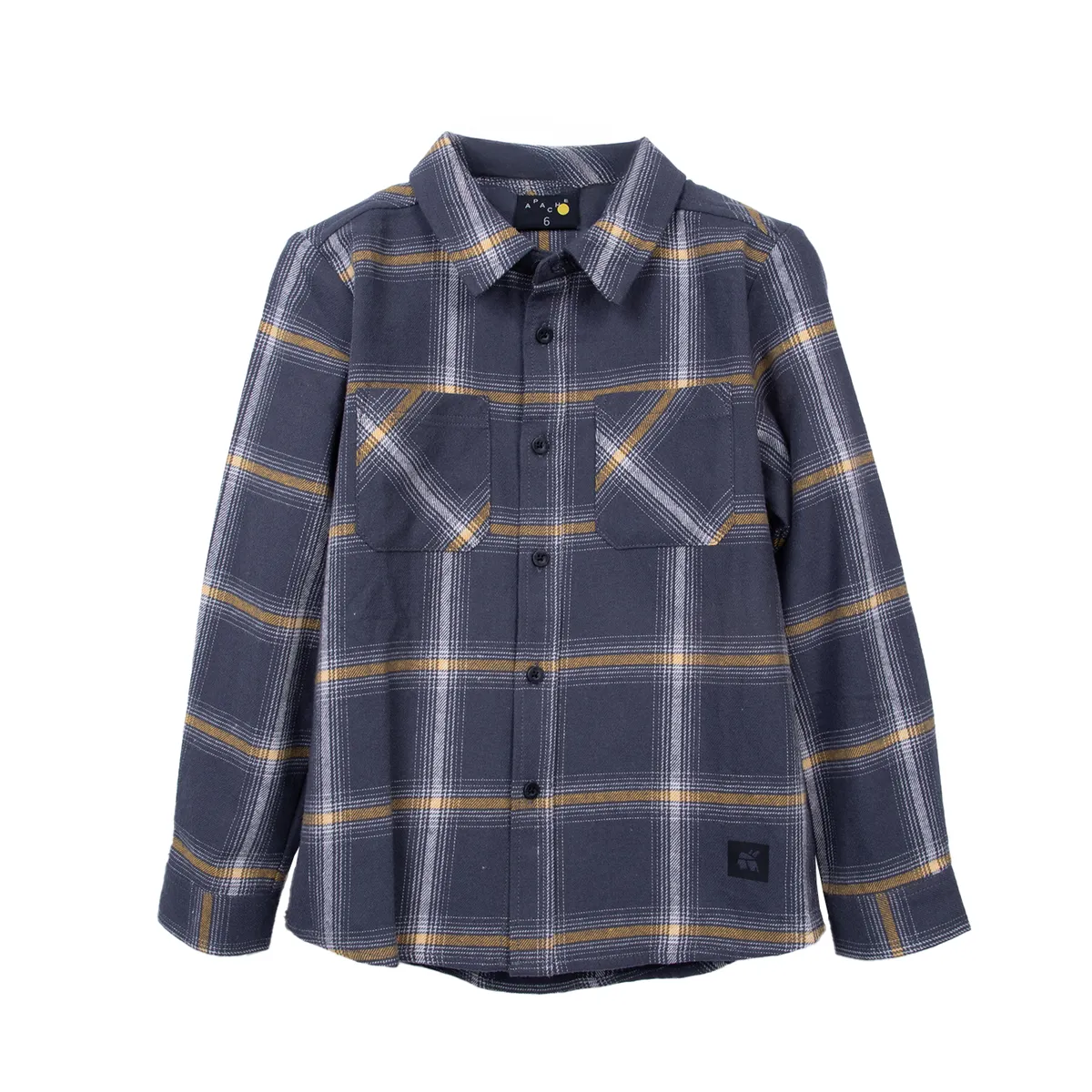 PILLIN - Camisa Gris Niño Apache PVD812-26MAR