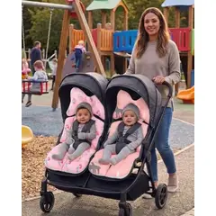 GENERICO - Pack 2 Cojín Universal Acolchado para Coche y Silla de Auto