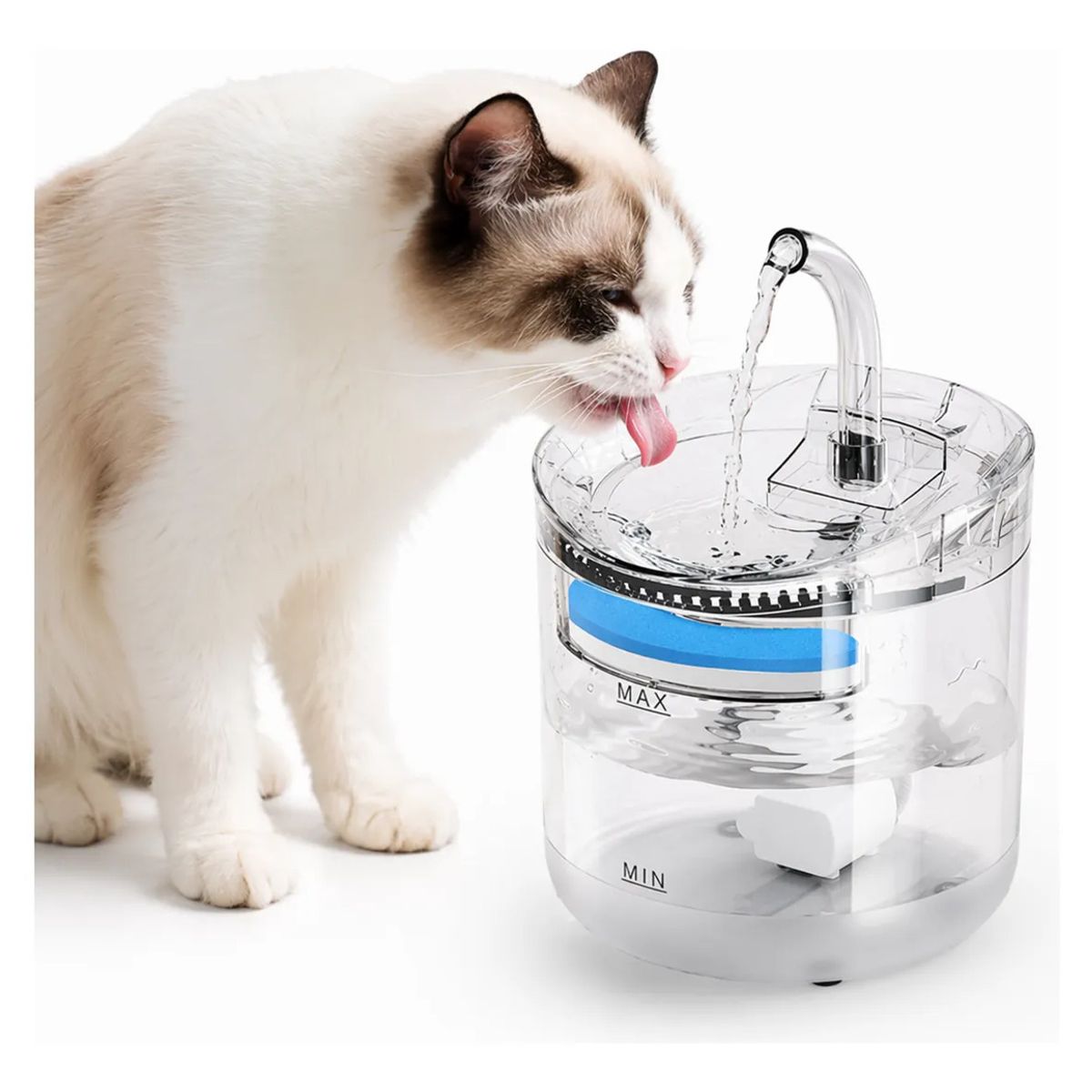 GENERICO - Bebedero Dispensador Agua Automatico Gatos Perros Con Sensor