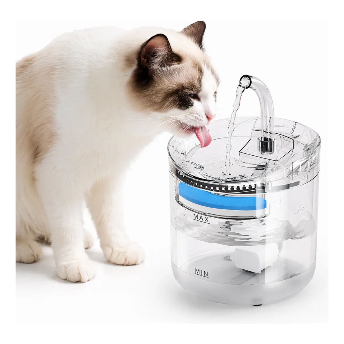 GENERICO - Bebedero Dispensador Agua Automatico Gatos Perros Con Sensor