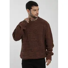 KAYA UNITE - Chaleco Tejido Cuello Redondo Melange Hombre