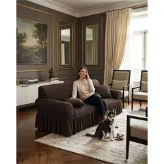 GENERICO - Protector De Sillón Turco 1 Cuerpo Diseño Elegante