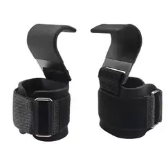 GENERICO - Straps Con Gancho Deadlift Antideslizante Diseño Con Gancho