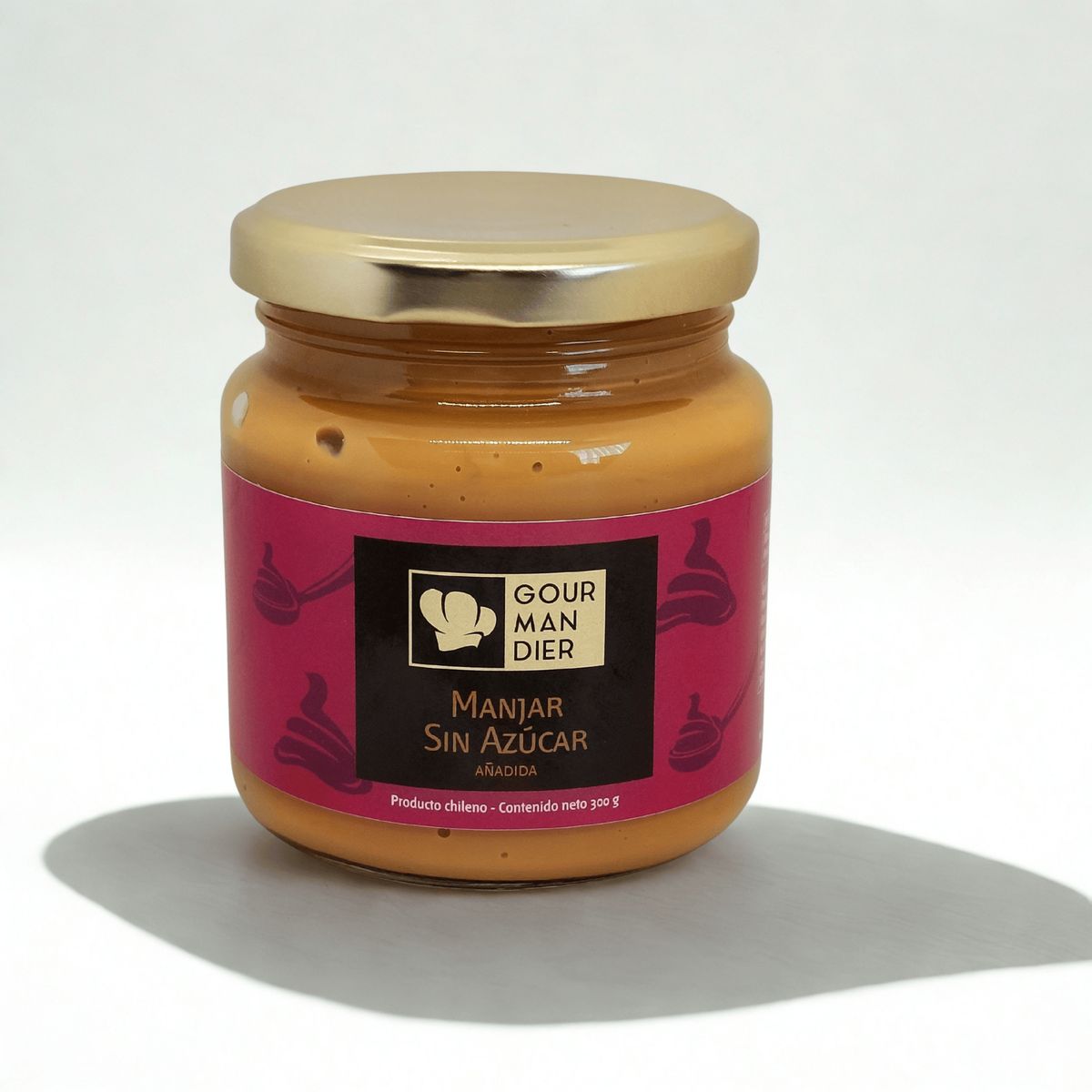 GOURMANDIER - Manjar casero Sin azúcar añadida
