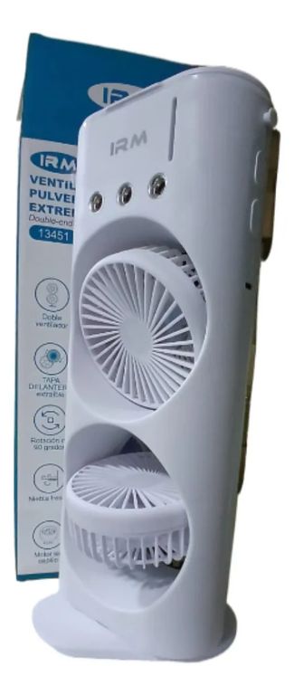 GENERICO DOBLE VENTILADOR DE AIRE FRÍO HUMIDIFICADOR PARA ESCRITORIO