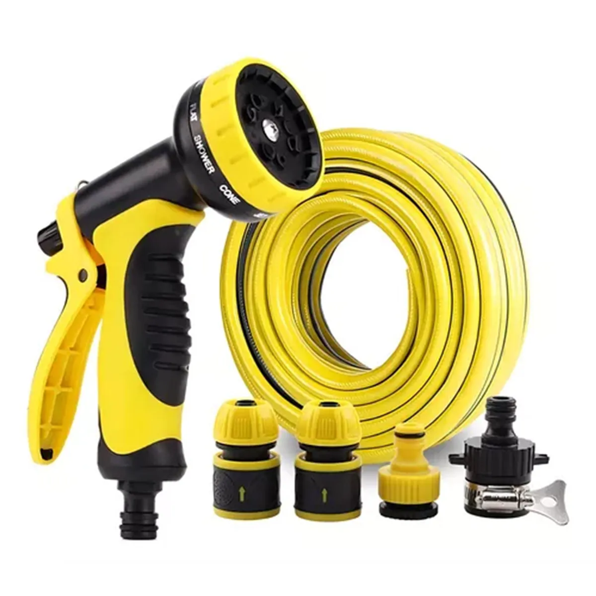 GENERICO - Manguera Retractil Carrete Y Pulverizador Accesorios Jardin
