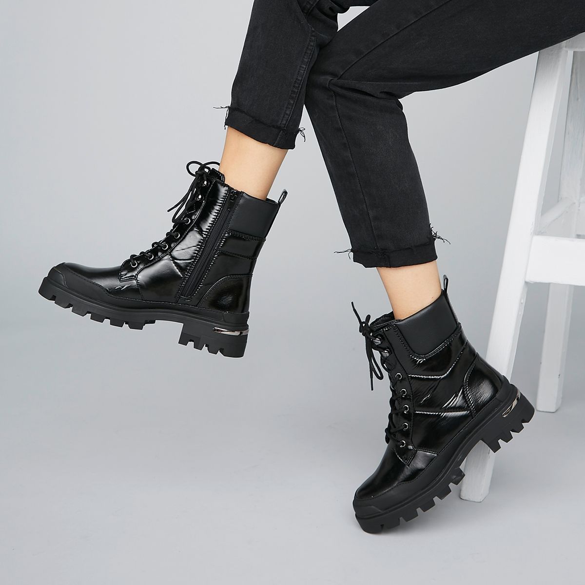 ALDO - Aldo Botín Mujer Negro