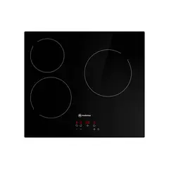 MADEMSA - Encimera Eléctrica 3 Platos Victrocerámica VM3TR