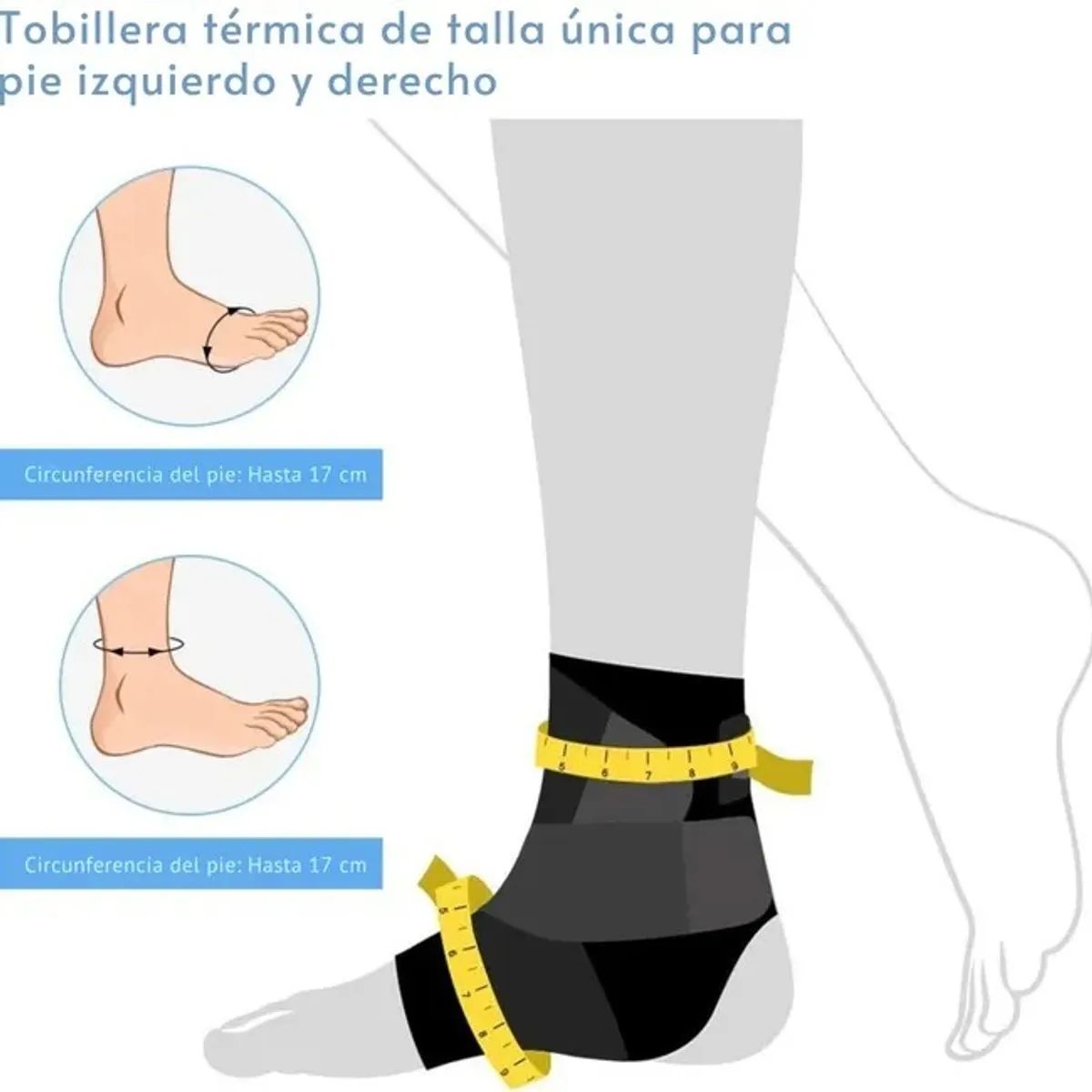 MOVI - Tobillera Terapéutica con 3 niveles de Calor- Alivio rápido y eficaz