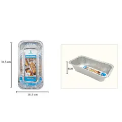 GENERICO - Bandeja de aluminio 32×17x4cm