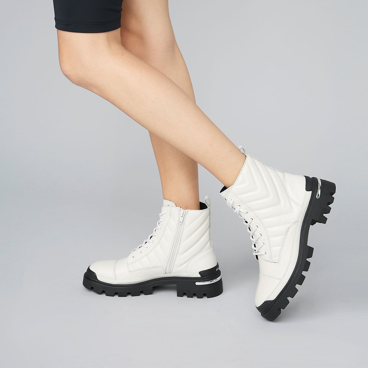 ALDO - Aldo Botín Mujer Cuero Blanco