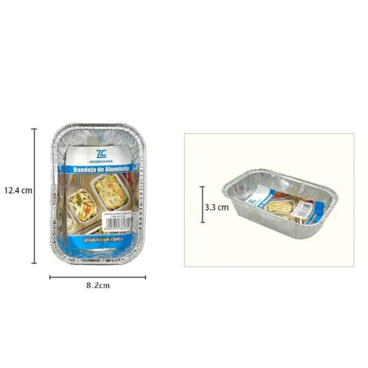 GENERICO - Pack 12 und bandeja 12x8x4cm