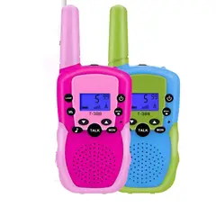 GENERICO - 2 Radios Portátil Walkie Talkie Niños 22 Canal 3 Km Linterna BELUG