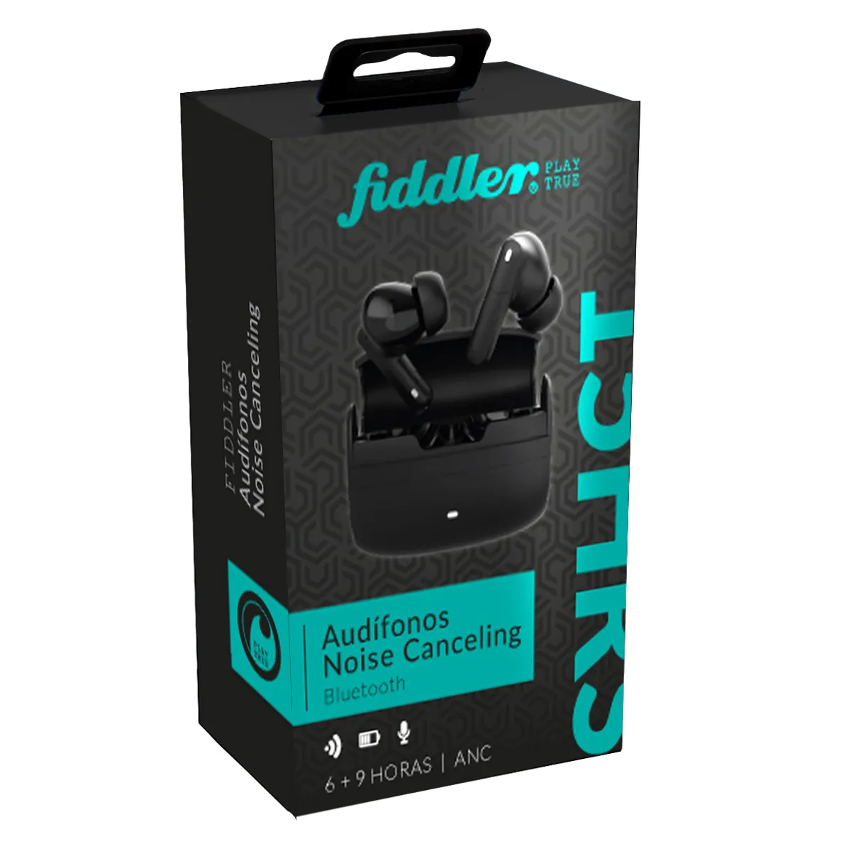 FIDDLER - Audífonos Bluetooth con Noise Canceling