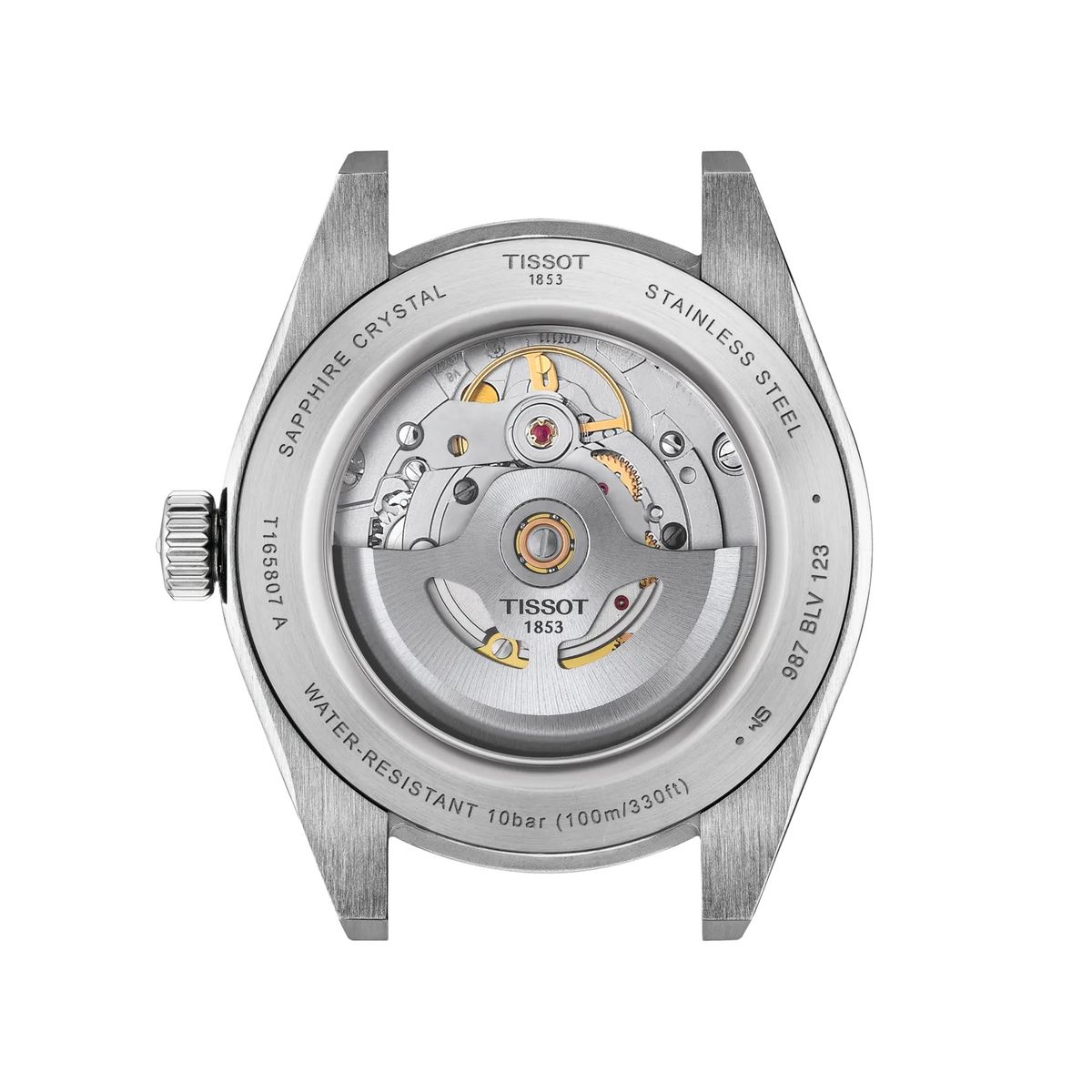 TISSOT - Reloj Tissot Gentleman 38MM Acero Verde