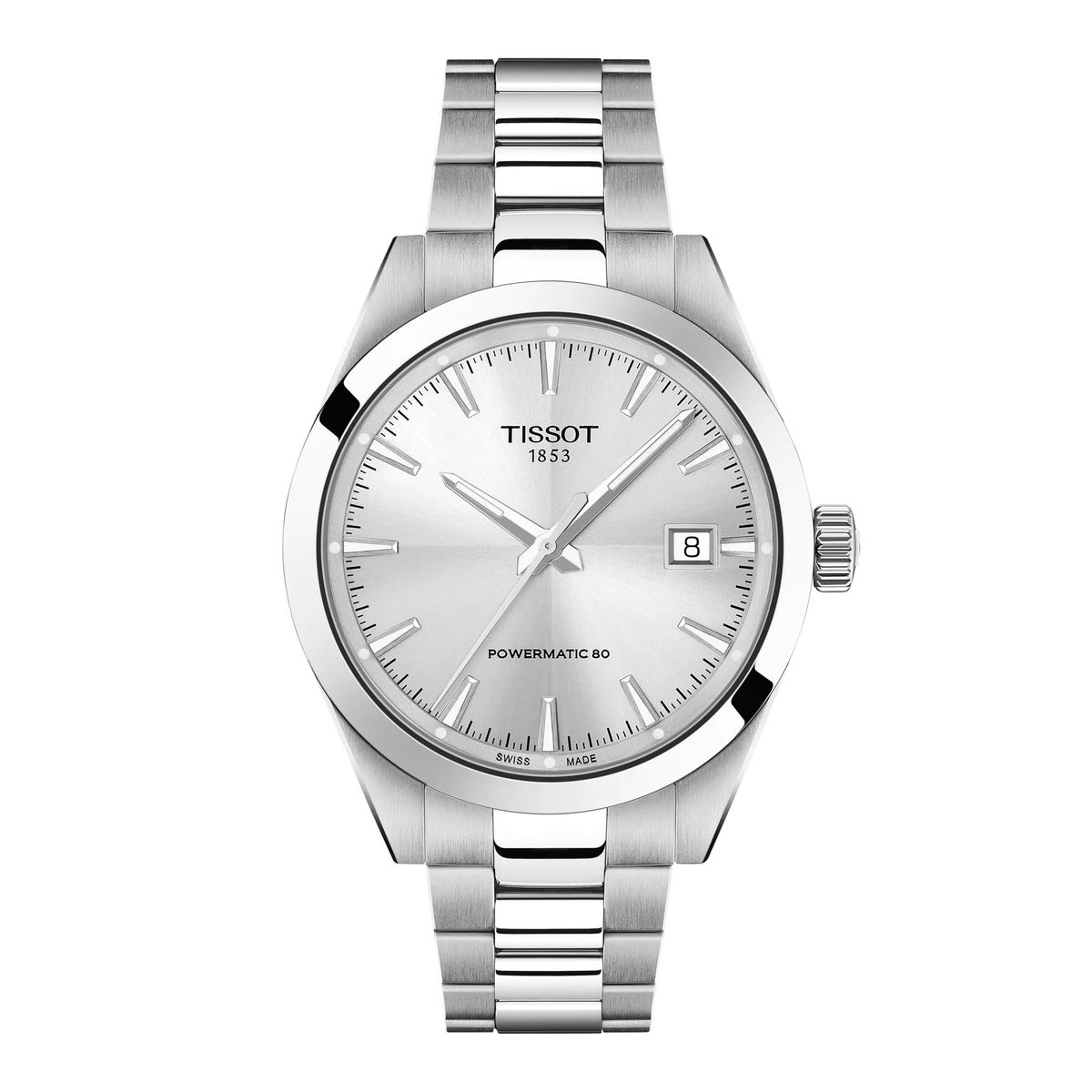 TISSOT - Reloj Tissot Gentleman 38MM Acero Gris
