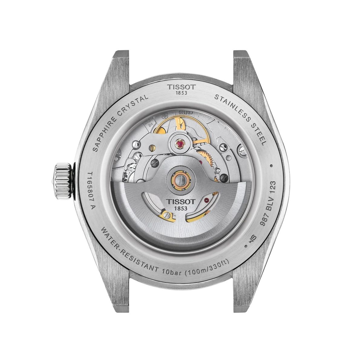 TISSOT - Reloj Tissot Gentleman 38MM Acero Gris