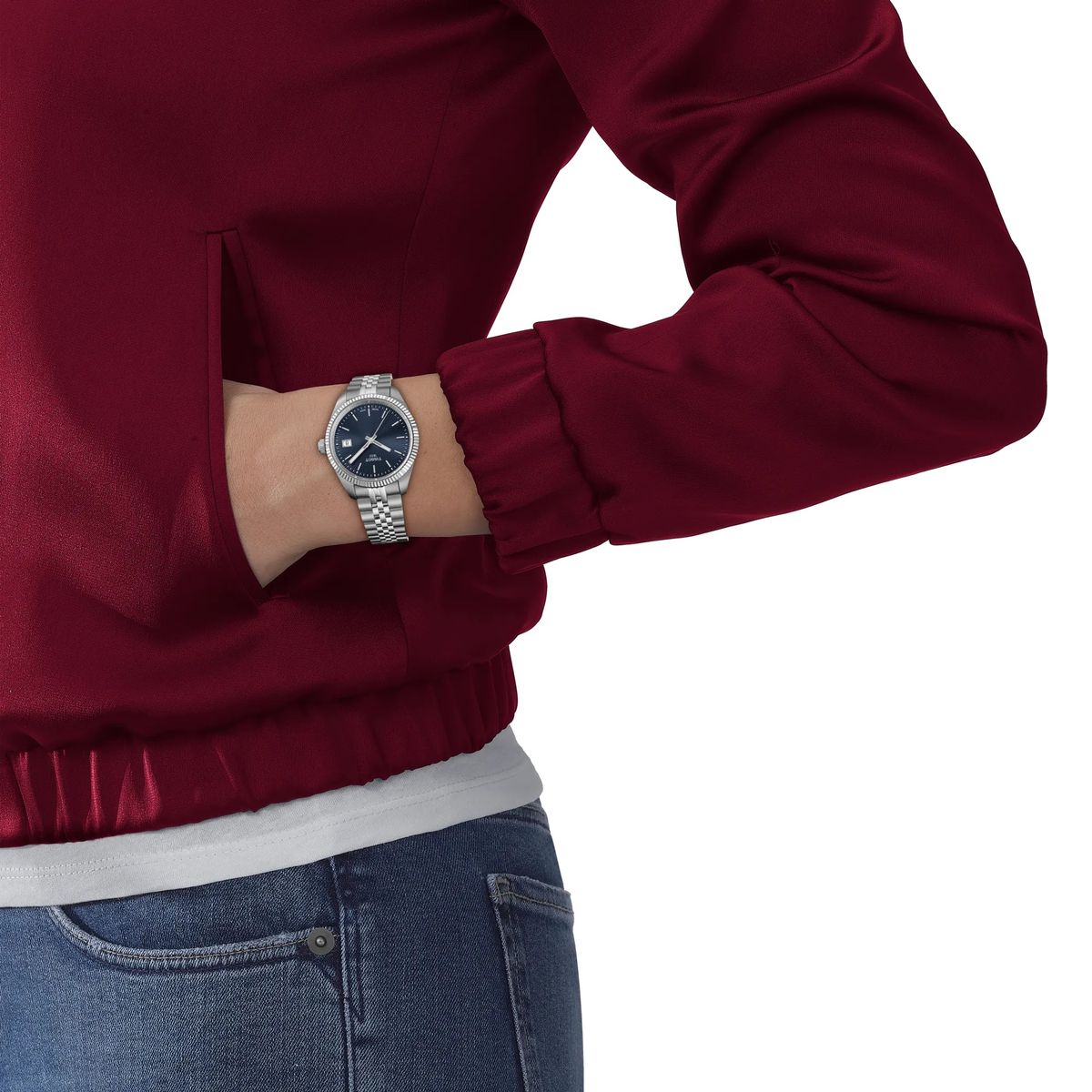 TISSOT - Reloj Tissot Ballade 34MM Acero Azul
